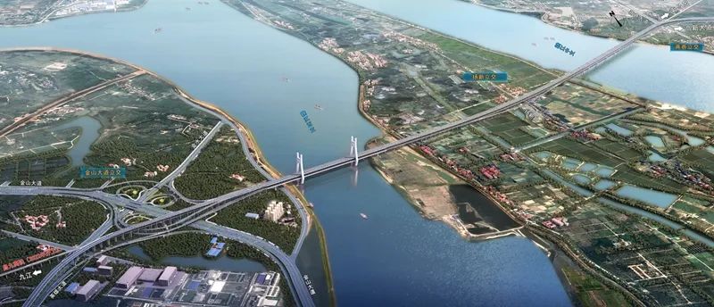 高铁“八纵八横”与南昌“十纵十横”相切线——公铁两用隆兴大桥建设全力推进_庄闲游戏