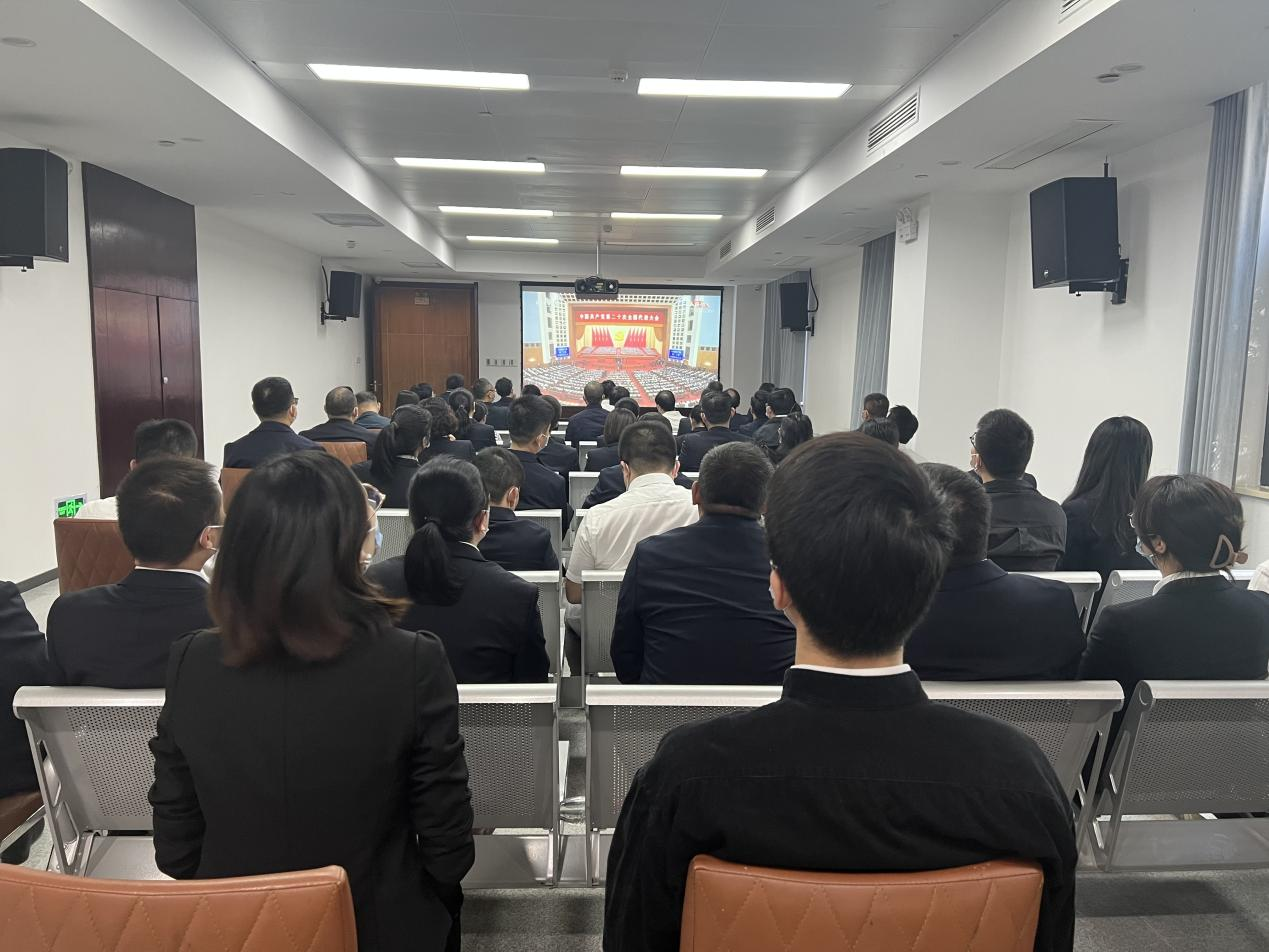 南昌市庄闲游戏集团组织全体党员收听收看党的二十大聚会盛况_庄闲游戏