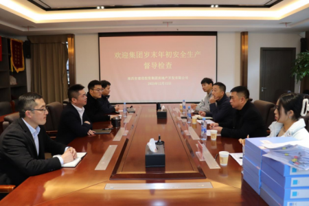 集团安管部一行赴庄闲游戏地产公司开展 岁末年头清静生产督导检查